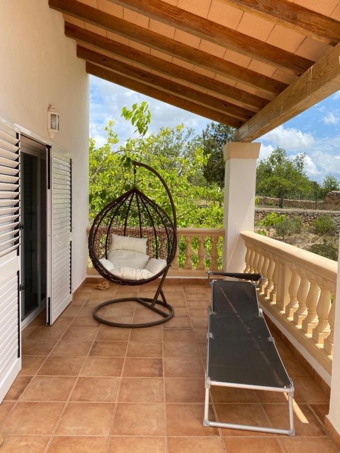 Villa Can Toni Miqueli Santa Gertrudis  Luaran gambar
