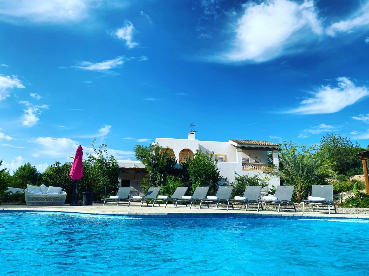 Villa Can Toni Miqueli Santa Gertrudis  Luaran gambar